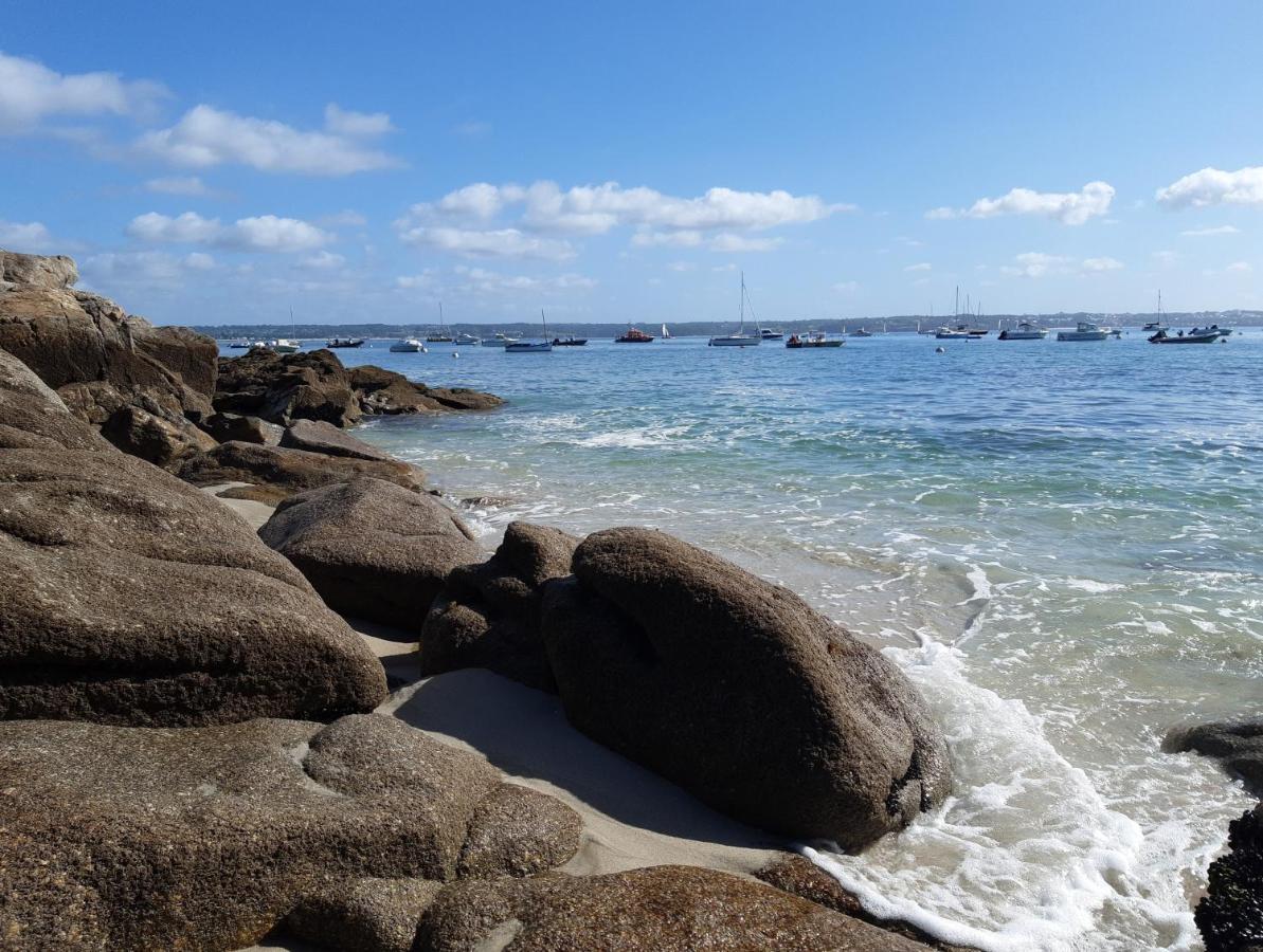 Agape, Elegant T2, 4 Etoiles, Plage Et Gr34 3Km, Centre Ville 750M ฟุยส์นอง ภายนอก รูปภาพ